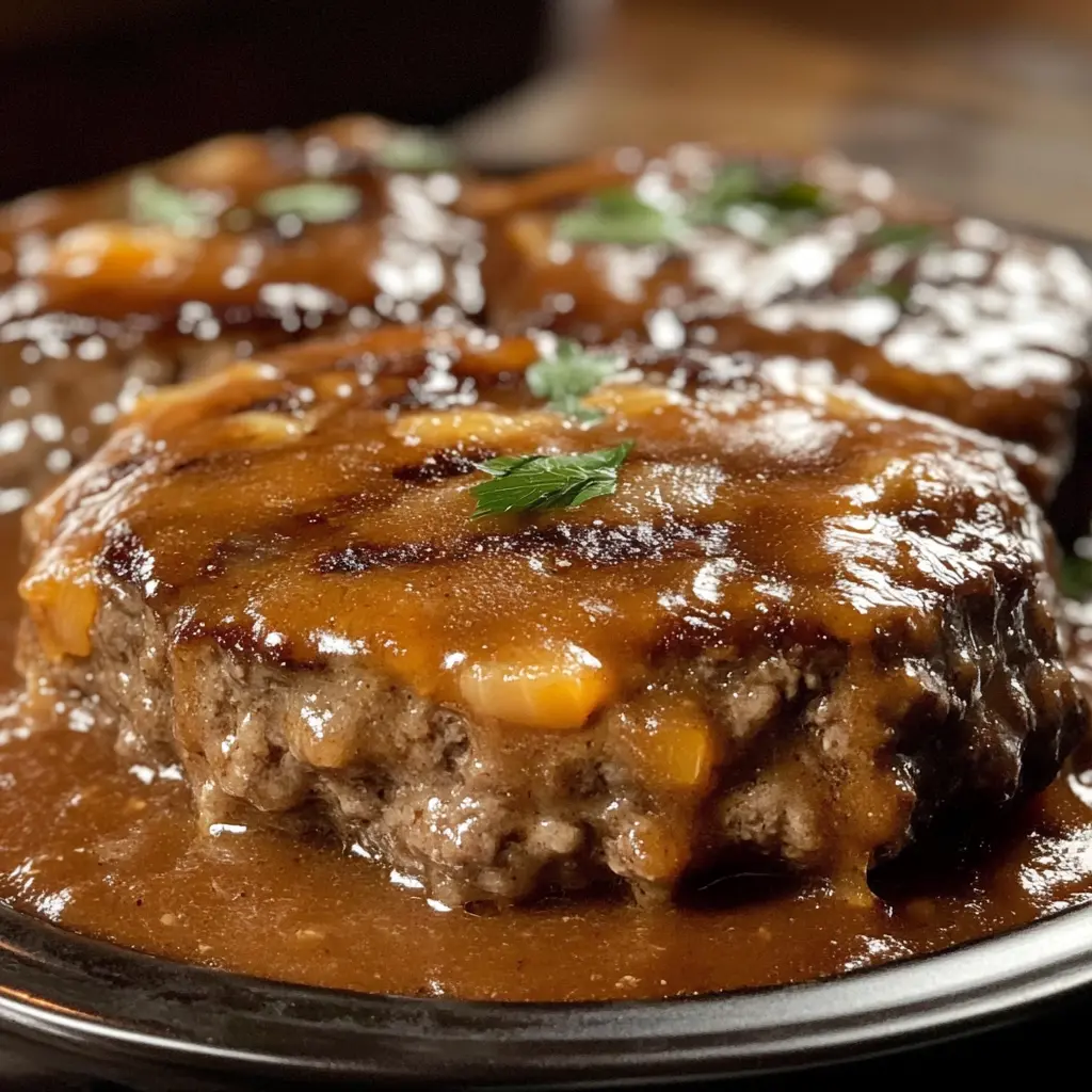 Amish Hamburger Steak Bake