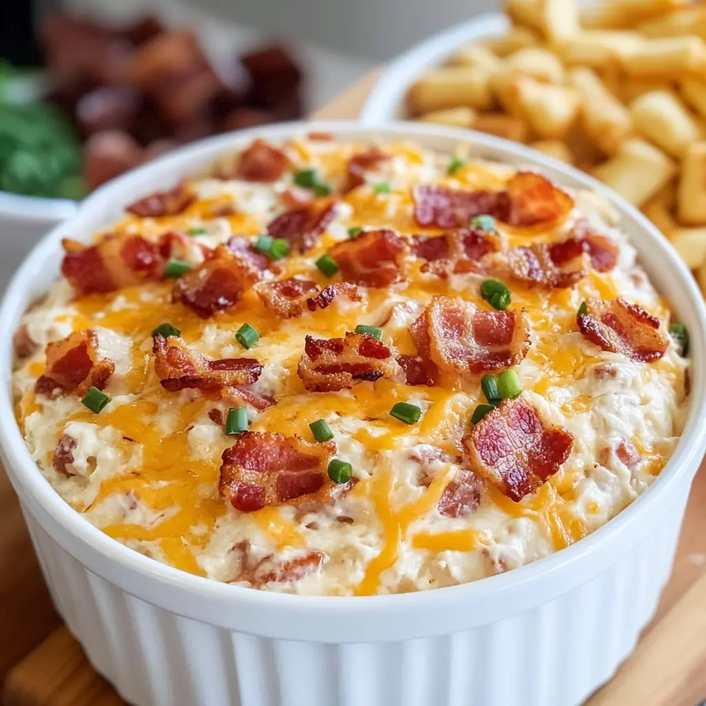 Bacon and Cheese Crack Dip