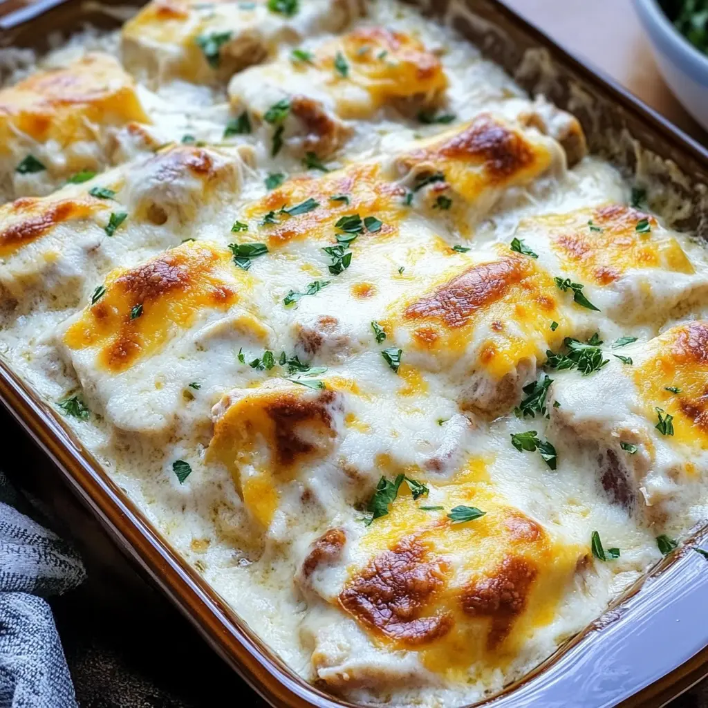 Cheesy Crack Chicken Lasagna