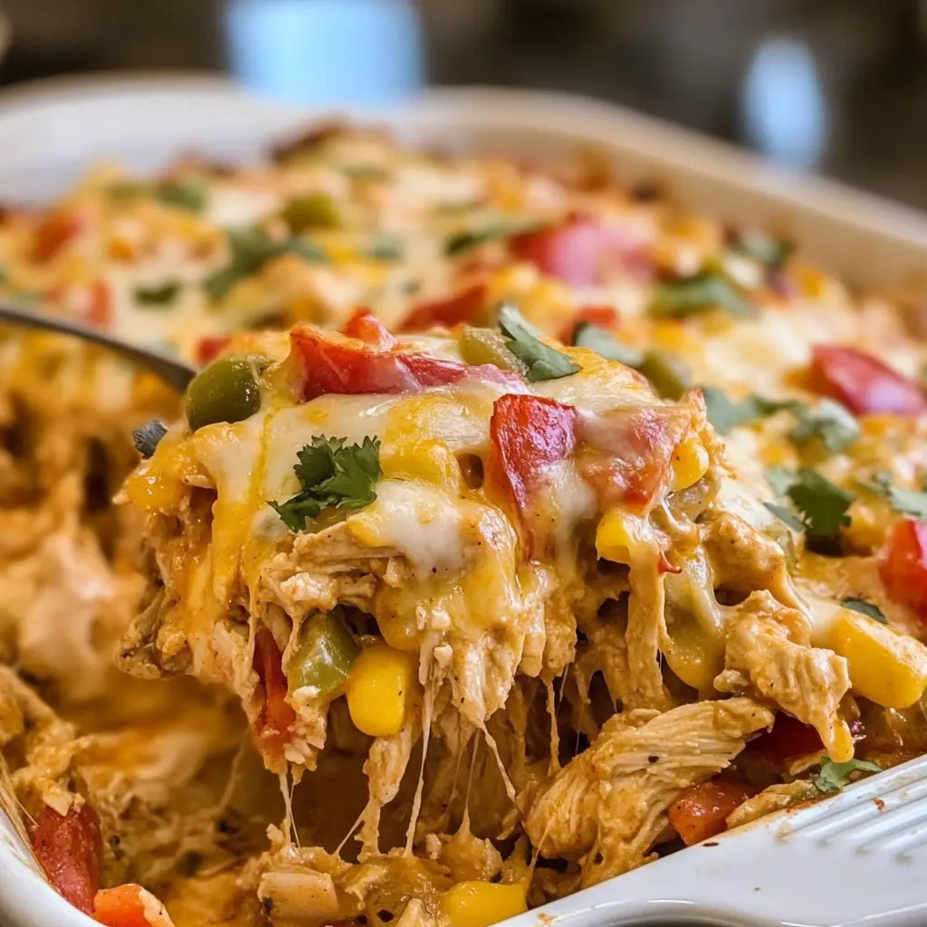 Chicken Fajita Casserole