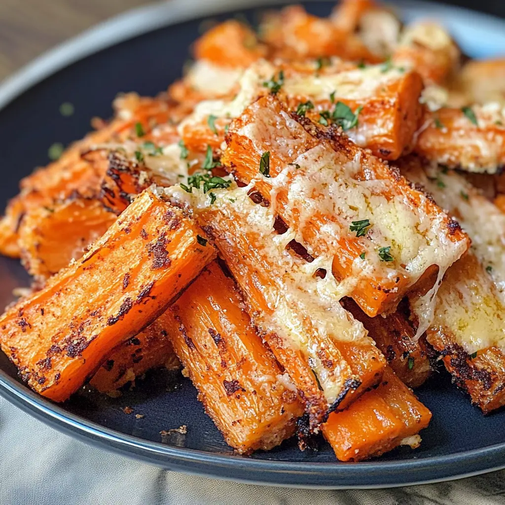 Crispy Parmesan Carrots