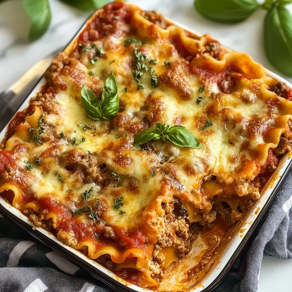 Easy Beef Lasagna Recipe