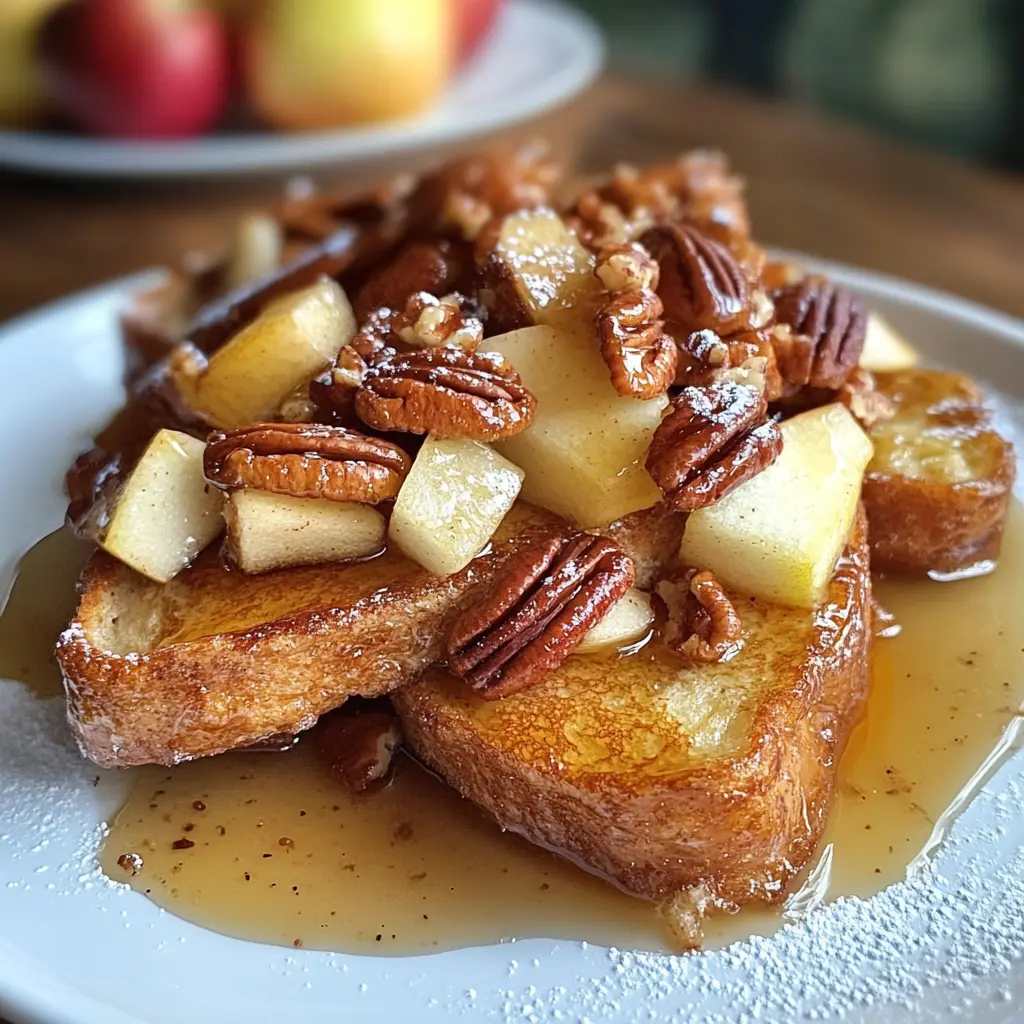 Apple Pecan French Toast