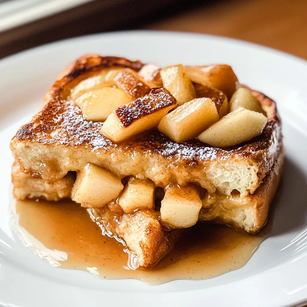 Apple Stuffed French Toast