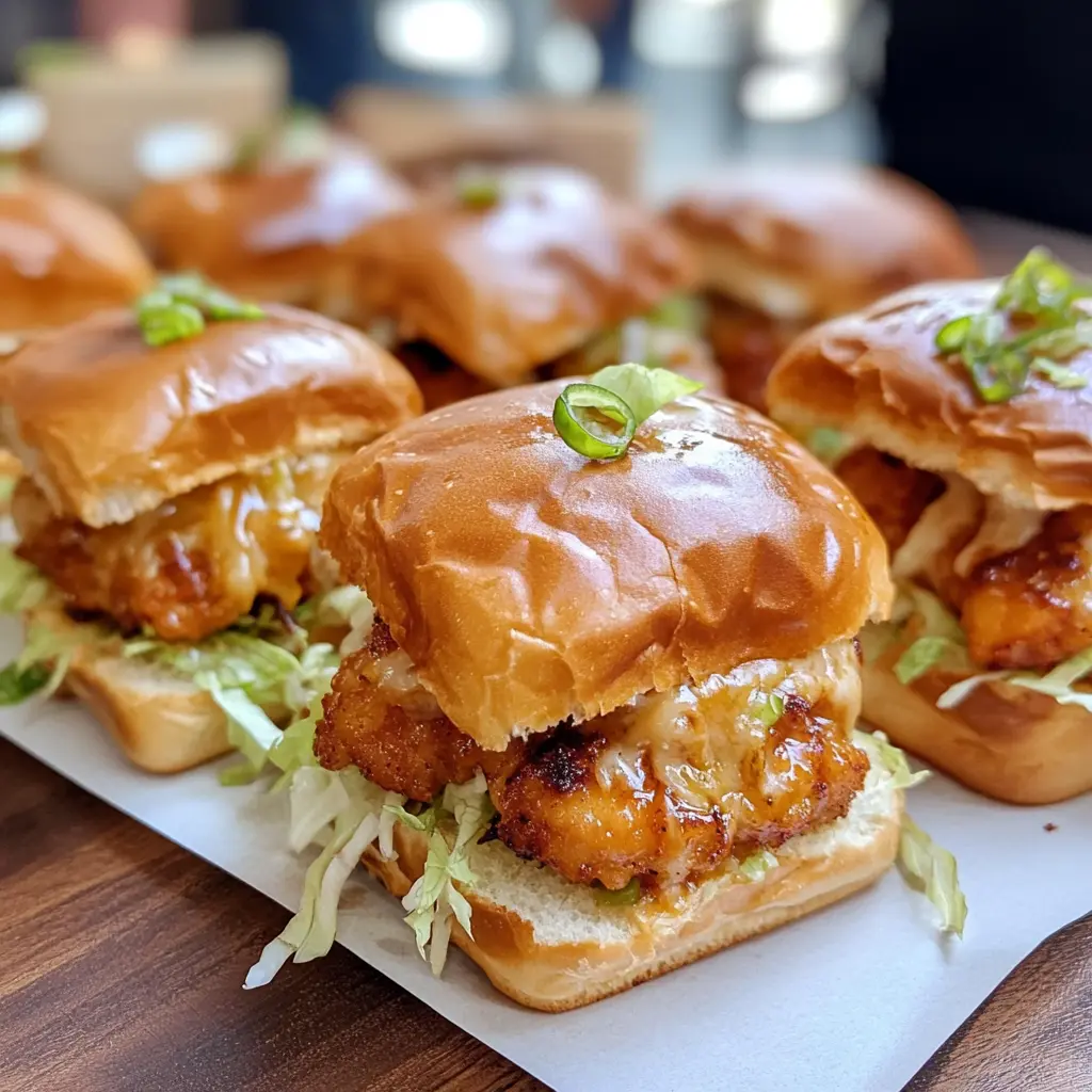 Bang Bang Chicken Sliders