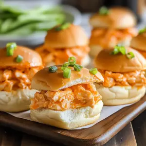 Buffalo Chicken Dip Sliders