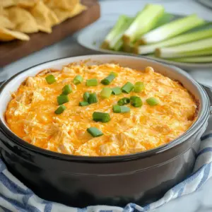 Buffalo Chicken Dip in a Crock Pot