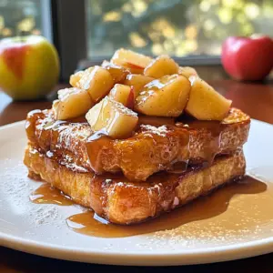 Caramel Apple Pie French Toast