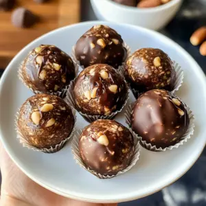 Chocolate Peanut Butter Energy Balls