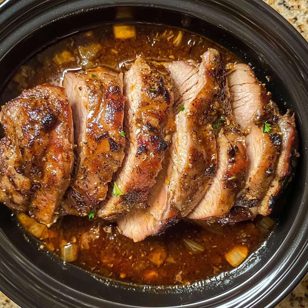 Crock Pot Pork Tenderloin