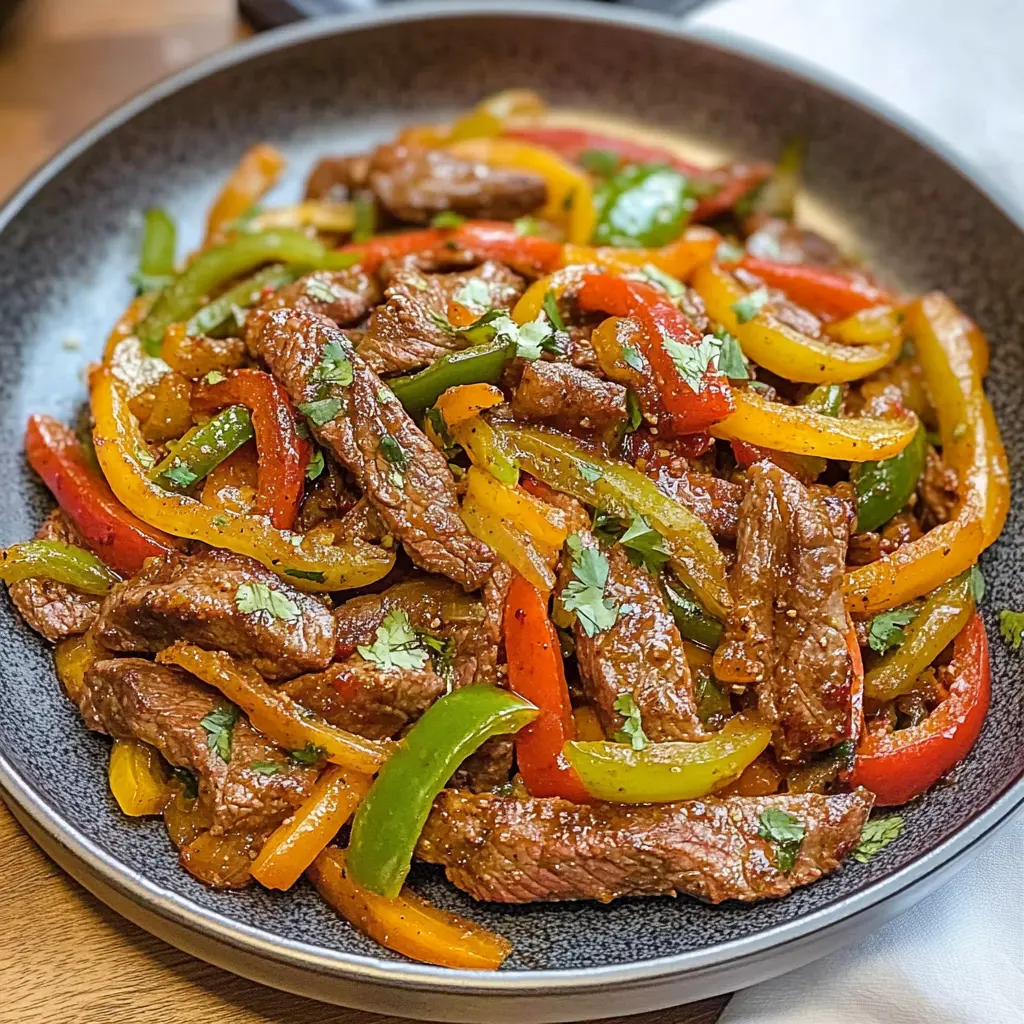 Easy Steak Fajita Recipe