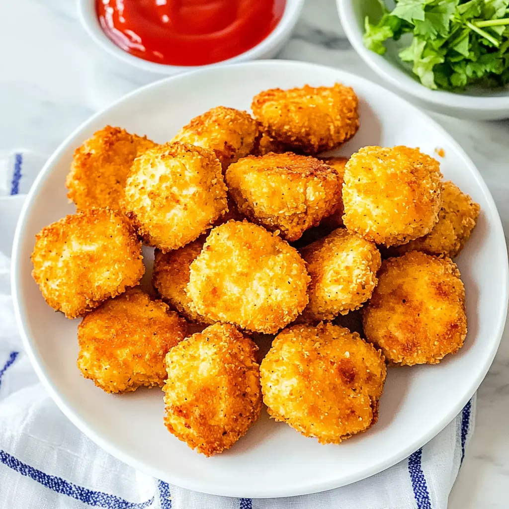 Eggless Homemade Chicken Nuggets