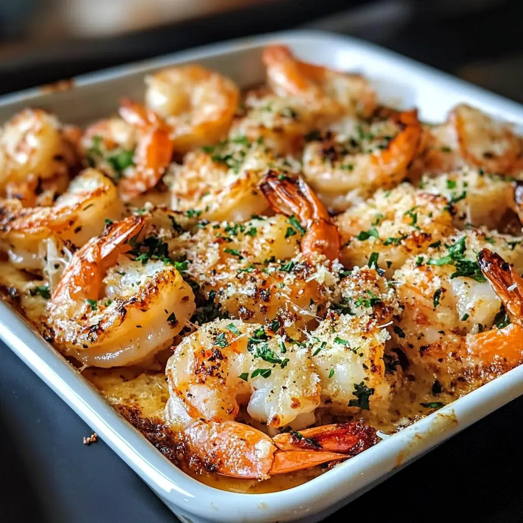 Garlic Parmesan Roasted Shrimp