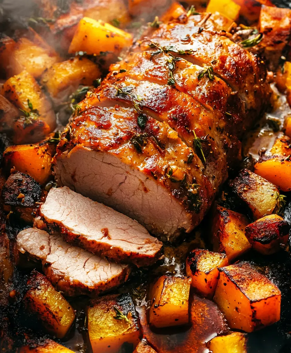 Juicy and Tender Pork Tenderloin Roast