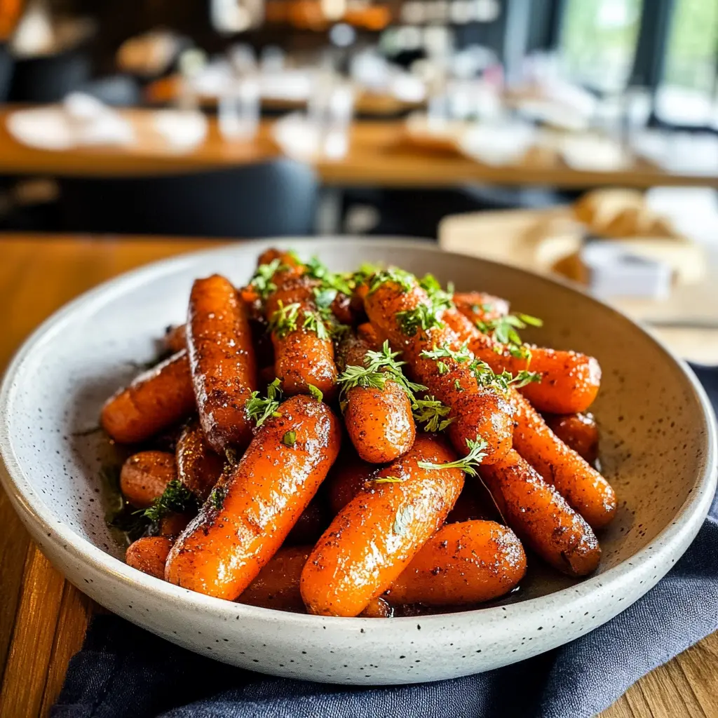 Roasted Brown Sugar Carrots