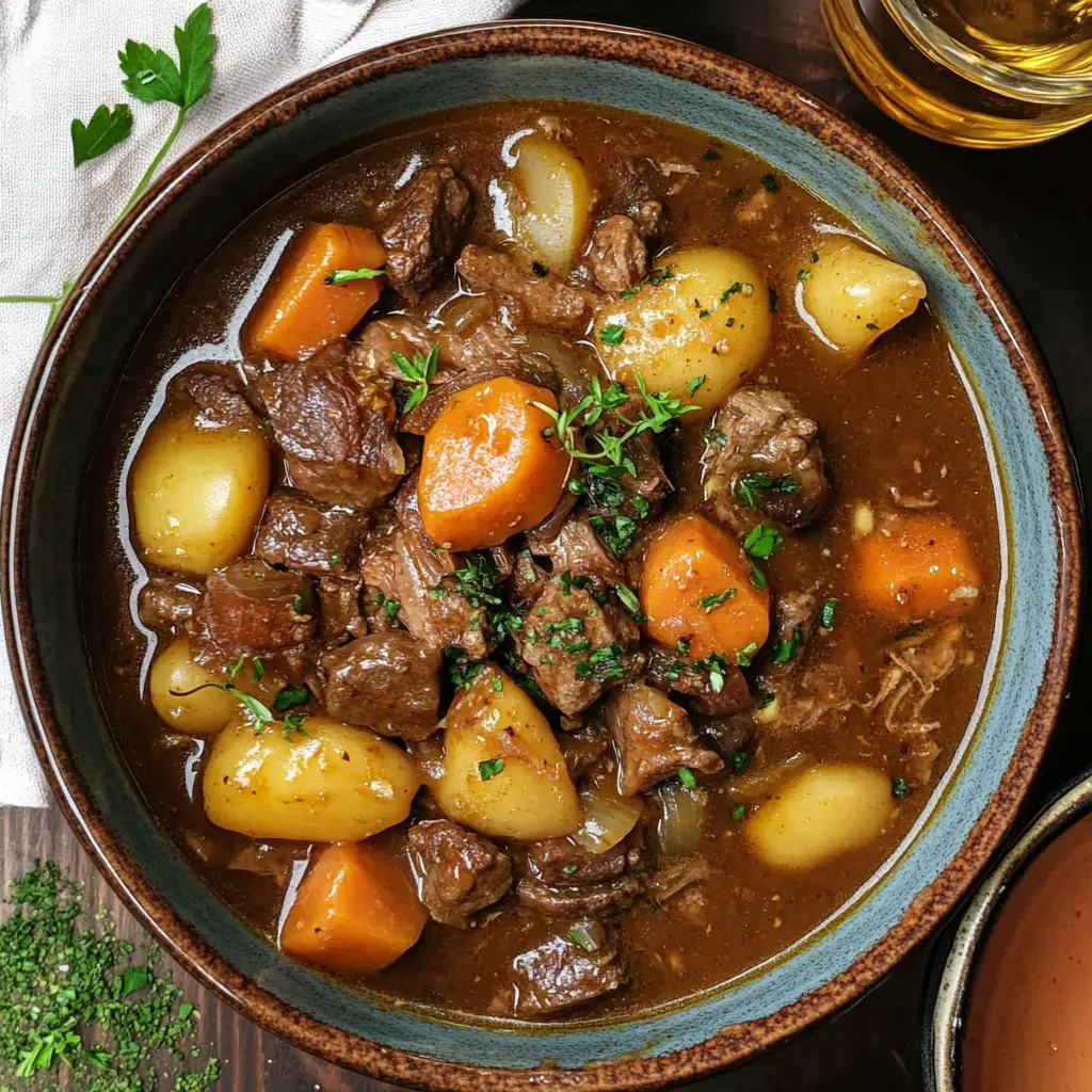 Slow Cooker Beef and Ale Stew