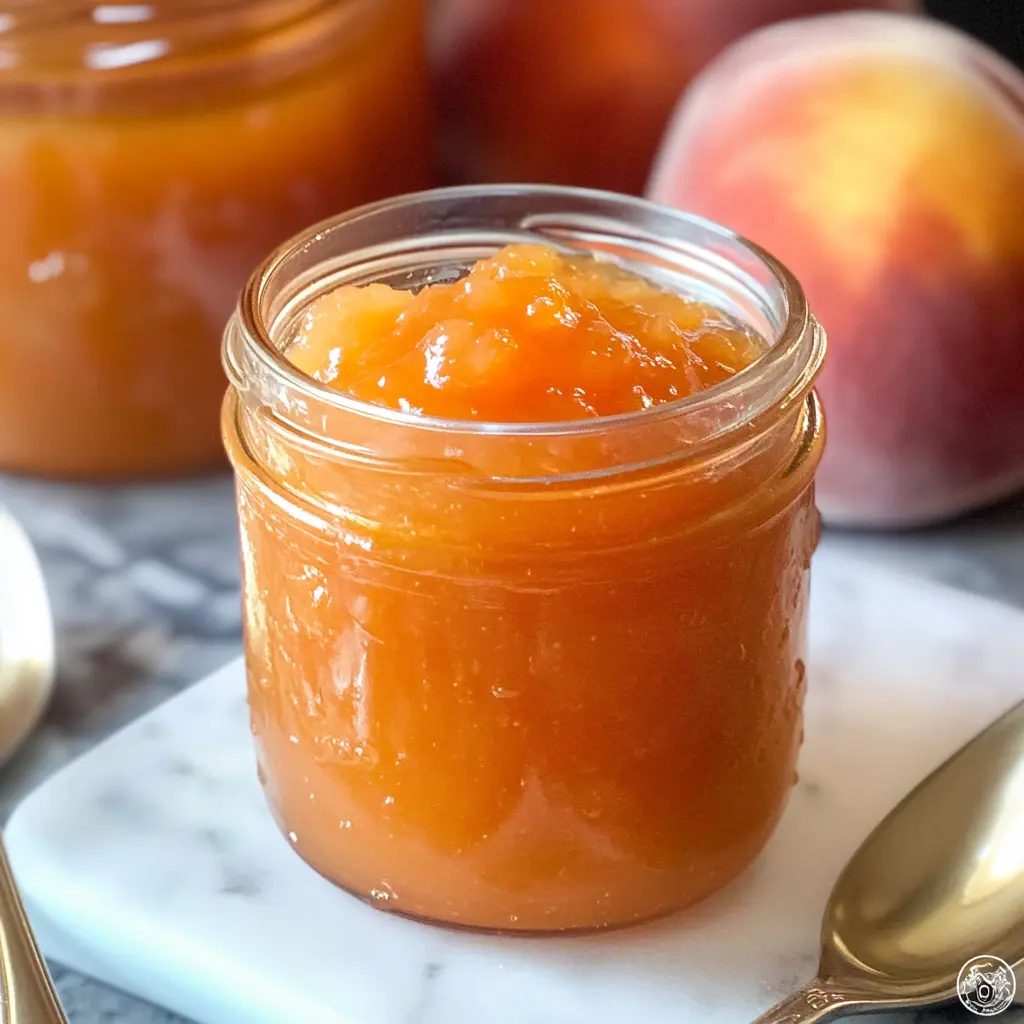 The Tastiest Bourbon Peach Jam