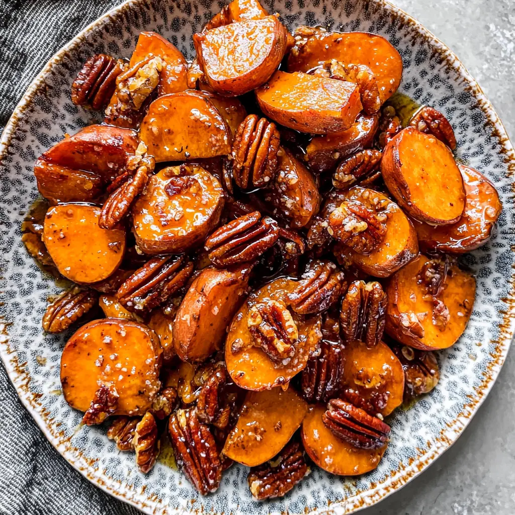 Hot Honey Sweet Potatoes