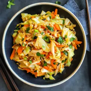 Quick and Delicious Cabbage Carrot Stir Fry