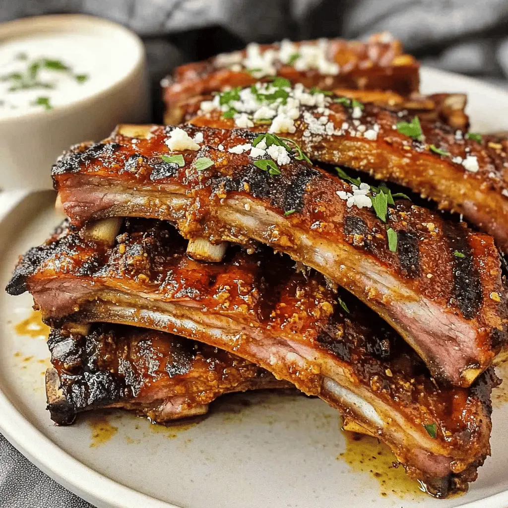This Easy Greek Ribs Recipe combines the best of both worlds—baked for tenderness and finished on the grill for a delicious char! Bursting with lemon, garlic, and fragrant herbs, these ribs are perfect for a summer barbecue or a cozy family dinner. Save this recipe for your next cookout and watch everyone ask for seconds! 🍖💚