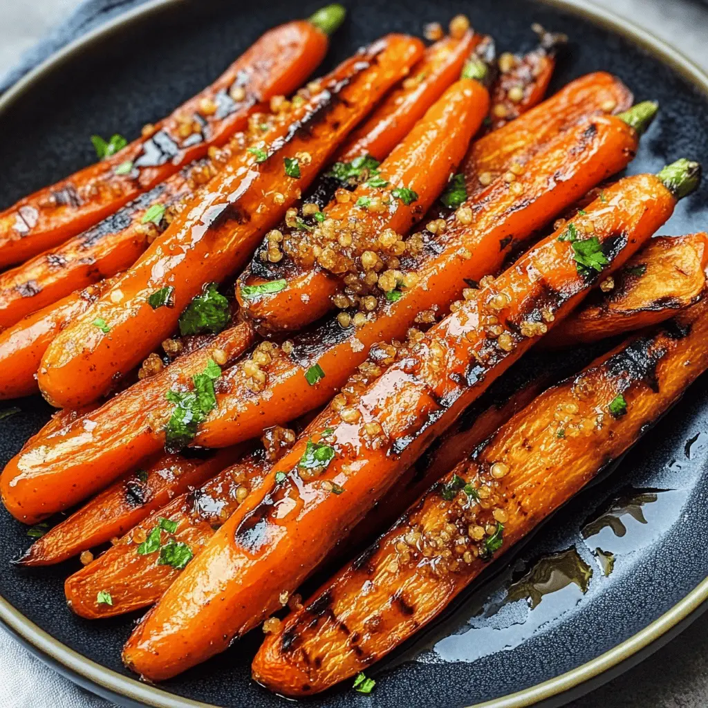 These Grilled Carrots with Honey Brown Sugar Glaze are a deliciously sweet addition to any meal! The vibrant colors and caramelized flavors make them a perfect side dish for summer BBQs or family dinners. With just a few ingredients, you’ll impress everyone at the table. Save this recipe to make your next gathering unforgettable!