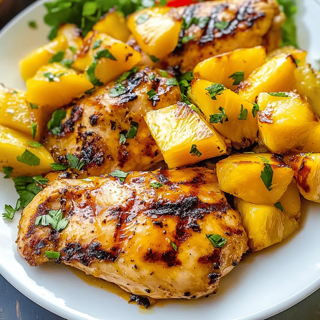 Fire up your grill for a tropical twist with this Grilled Mango Pineapple Chicken! Bursting with juicy sweetness from fresh mango and pineapple, this dish is perfect for summer barbecues or cozy dinners. Easy to prepare and full of flavor, it will delight your family and friends. Don’t forget to save this delicious recipe for your next gathering!