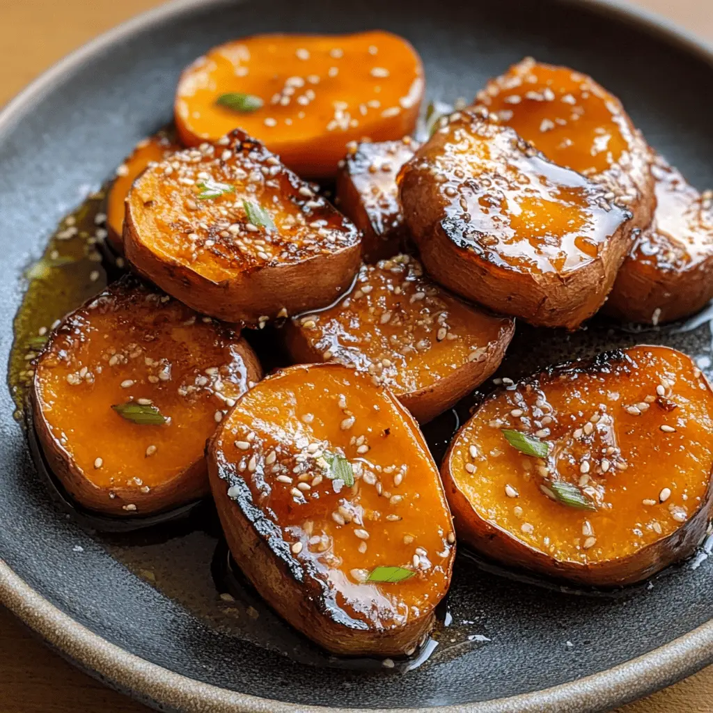 Sweeten up your dinner with these Miso Glazed Melting Sweet Potatoes! With a perfect blend of miso and maple syrup, this dish creates a deliciously unique flavor profile that will leave everyone asking for seconds. Save this recipe for a cozy night in or to impress guests at your next gathering!