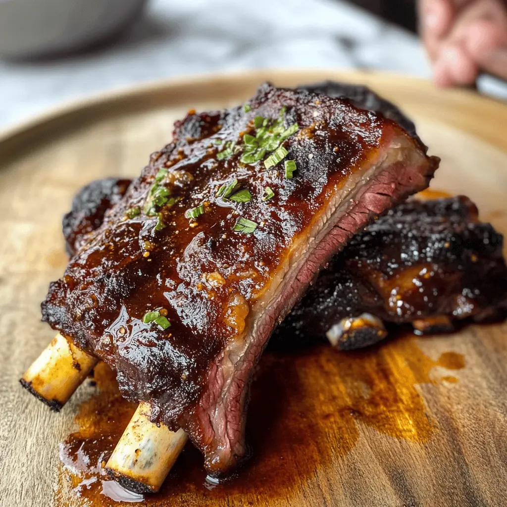 Tender and flavorful, these Smoked Beef Back Ribs bring backyard barbecue to life! With a perfect blend of spices and a rich smoky flavor, they’re sure to impress at your next gathering. Don't forget to save this recipe for a delicious meal that friends and family will love during cookouts or cozy dinners!