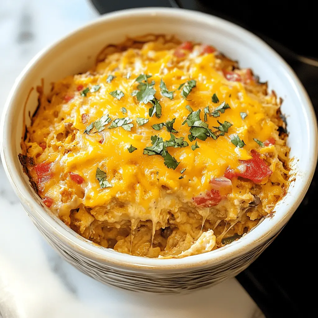 This Taco Crock Pot Hashbrown Casserole is a hearty dish that combines savory taco flavors with creamy, cheesy hashbrowns. Perfect for game day or a cozy family dinner, it's a one-pot meal that's easy to prepare. Save this recipe to enjoy a delicious blend of spices, ground beef, and gooey cheese whenever the craving strikes!