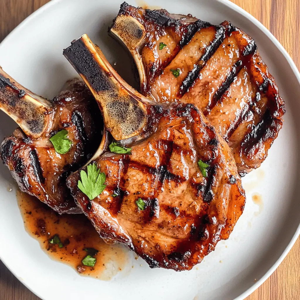 Transform your pork chops into a flavorful masterpiece with this incredible pork chop marinade! Made with simple ingredients like soy sauce, garlic, and honey, it enhances the natural taste and tenderness of the meat. Perfect for weekday dinners or weekend barbecues! Save this recipe to impress your family and friends with perfectly marinated pork chops. Enjoy great flavors with minimal effort!